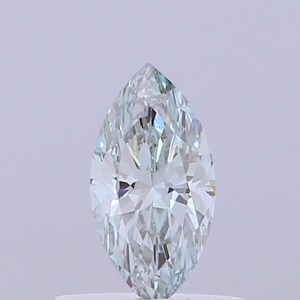 Marquise 0,54 ct Fancy Intense Green VVS2
