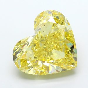 Heart Modified 11,11 ct Fancy Intense Yellow VS2