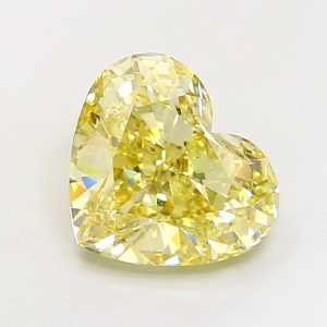 Heart Modified 5,5 ct Fancy Yellow VS1