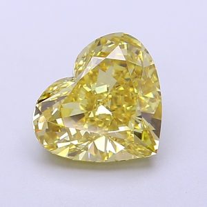 Heart Modified 2,01 ct Fancy Intense Yellow VS1