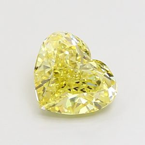 Heart Modified 1,5 ct Fancy Intense Yellow VS2