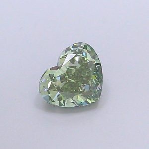 Heart Modified 1,06 ct Fancy Vivid Green VS1
