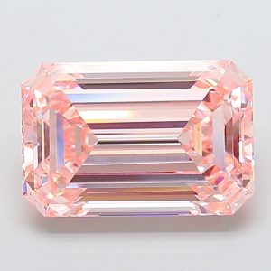 Emerald 10,1 ct Fancy Vivid Pink VVS2