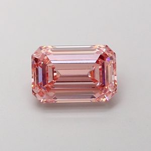 Emerald 1,54 ct Fancy Intense Pink VVS2