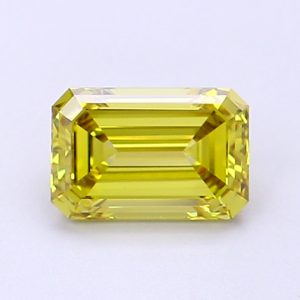 Emerald 1,02 ct Fancy Intense Yellow VS1