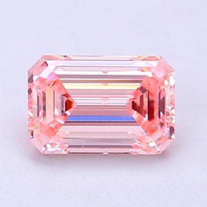 Emerald 0,98 ct Fancy Intense Pink SI1