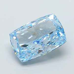 Cushion Modified 5,09 ct Fancy Vivid Blue VVS2