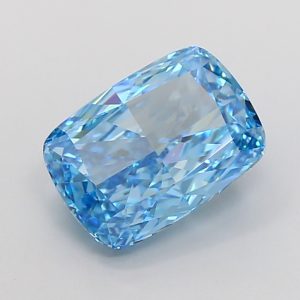 Cushion Modified 3,73 ct Fancy Vivid Blue VVS2