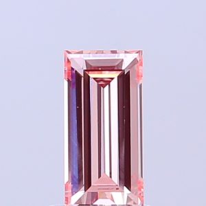Baguette 0,74 ct Fancy Intense Pink VS1