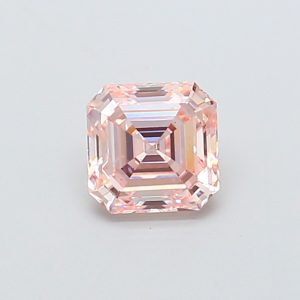 Asscher 1,02 ct Fancy Pink VS1