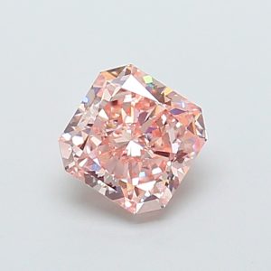 Square Radiant 1,74 ct Fancy Intense Pink VS1