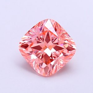 Square Cushion Modified 1,45 ct Fancy Vivid Pink VS1