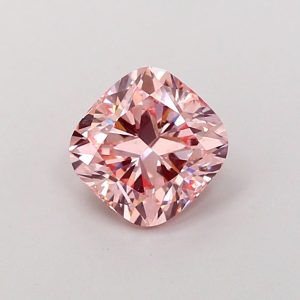 Square Cushion Modified 1,03 ct Fancy Intense Pink VS2