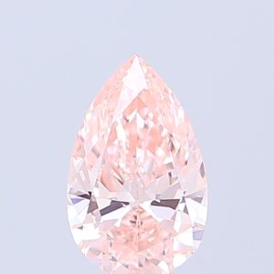 Pear 0,51 ct Fancy Intense Pink VVS2