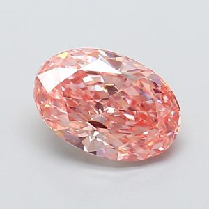 Oval Modified 1,63 ct Fancy Vivid Pink VS1