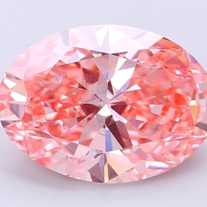Oval 4.73 ct Fancy Vivid Pink VS1