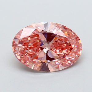 Oval 2.5 ct Fancy Vivid Pink VS2