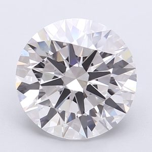 Round 3,63 ct D VVS2