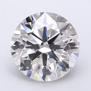 Round 3.42 ct F VVS2