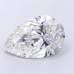 Pear 4,02 ct E VS1