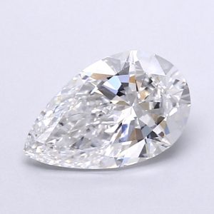 Pear 1,51 ct E VS1