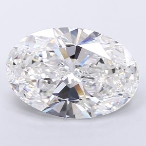 Oval 8.04 ct E VVS2