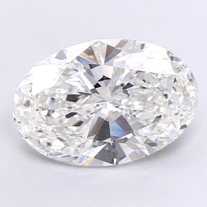 Oval 6.52 ct F VVS2