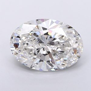 Oval 5.06 ct F VVS2