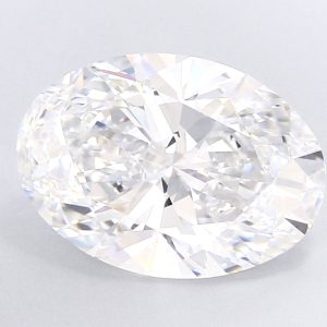 Oval 3.75 ct D VVS2