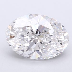 Oval 3,52 ct D VVS2