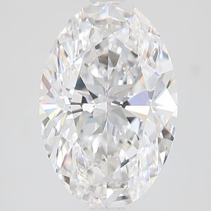 Oval 3,2 ct D IF