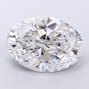 Oval 2,55 ct E VVS2