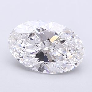 Oval 2,01 ct D VVS1
