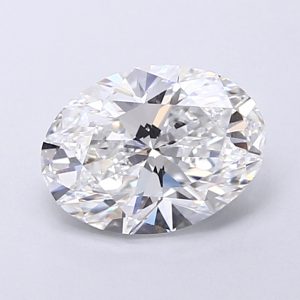 Oval 1.59 ct D VVS2