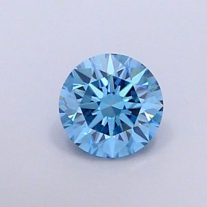 Round 1.93 ct Fancy Vivid Blue VS2