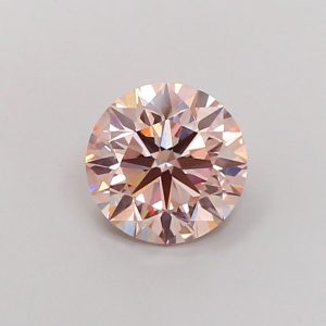 Round 1.91 ct Fancy Brownish Pink VS1