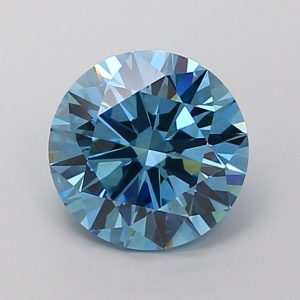 Round 1.8 ct Fancy Vivid Blue VS1