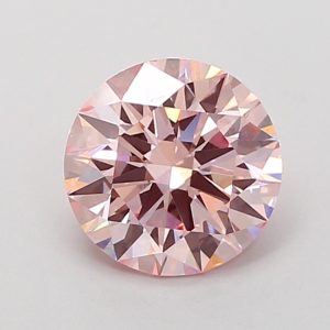 Round 1,77 ct Fancy Intense Pink VS1