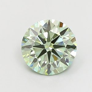Round 1,51 ct Fancy Intense Greenish Blue VVS2