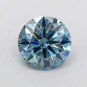 Round 1.14 ct Fancy Vivid Blue VS1