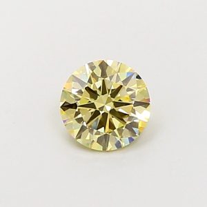 Round 1 ct Fancy Light Yellow VS1