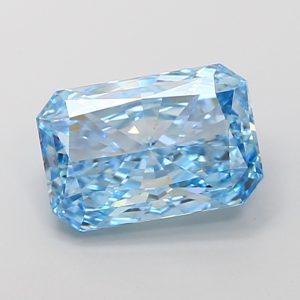 Radiant 4.52 ct Fancy Vivid Blue VS2