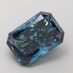 Radiant 2.19 ct Fancy Vivid Blue VS1