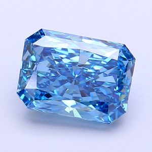 Radiant 2,15 ct Fancy Vivid Blue VVS2