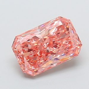 Radiant 2.08 ct Fancy Vivid Pink VVS2