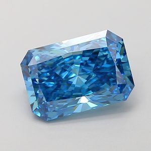 Radiant 2.04 ct Fancy Vivid Blue VS1