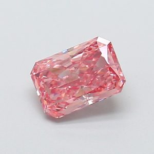Radiant 1,11 ct Fancy Vivid Pink VS2