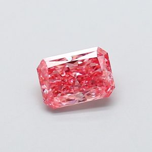 Radiant 1,1 ct Fancy Vivid Pink VVS2