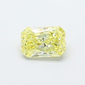 Radiant 1,04 ct Fancy Yellow VVS2