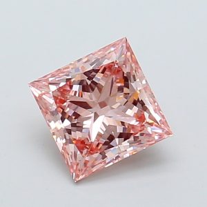 Princess 1,51 ct Fancy Intense Pink VVS2